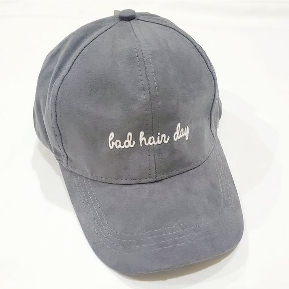 PRICE DROP 🔥 NWT KATYDID Bad Hair Day Suede Cap - Picture 1 of 6